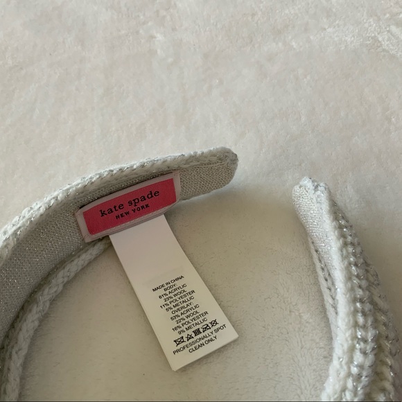 KATE SPADE NEW YORK Metallic Bow Headband - Picture 5 of 9